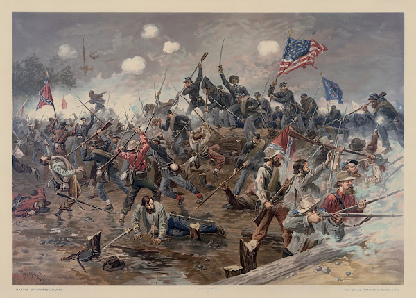 Battle of Spottsylvania 1877