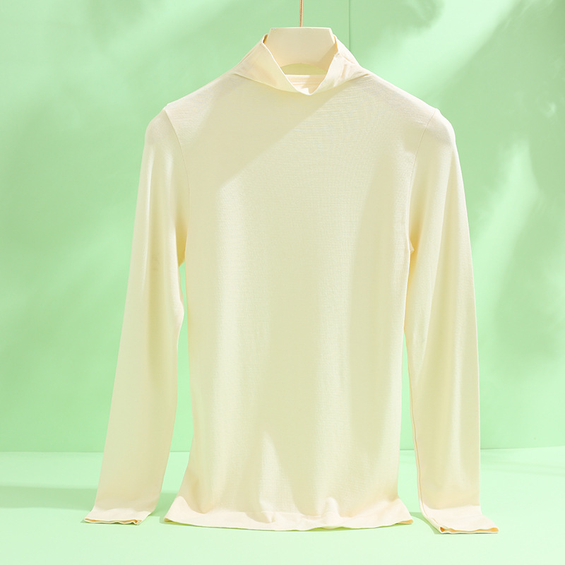 Women's base layer top with turtleneck