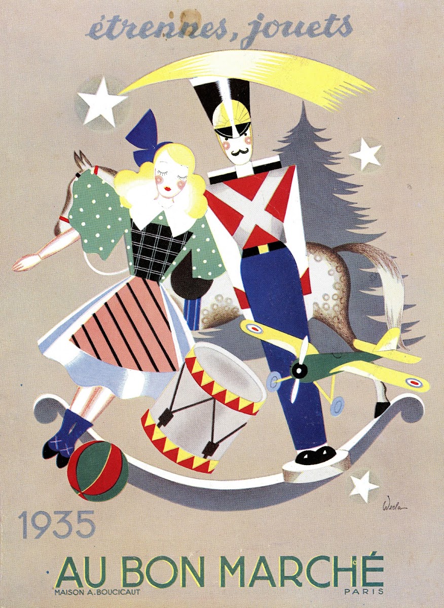 Au Bon Marché  Etrennes Jouets 1935