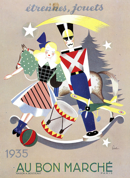 Au Bon Marché  Etrennes Jouets 1935