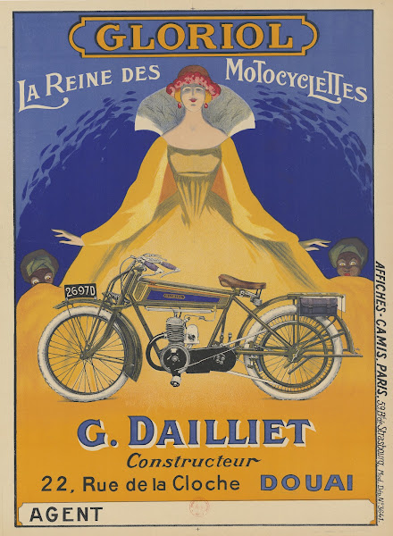 Gloriol La reine des motocyclettes G Dailliet constructeur 22 rue de la Cloche D