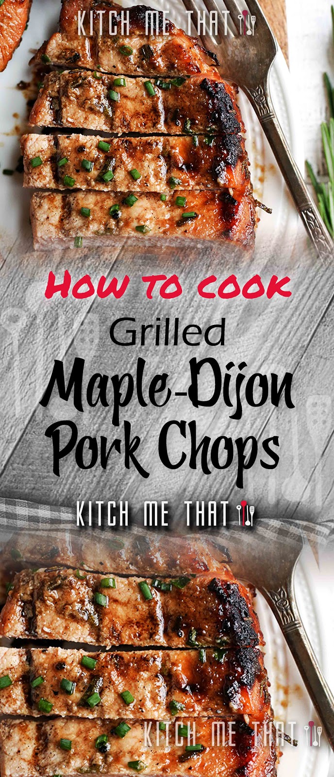 Grilled Maple-Dijon Pork Chops