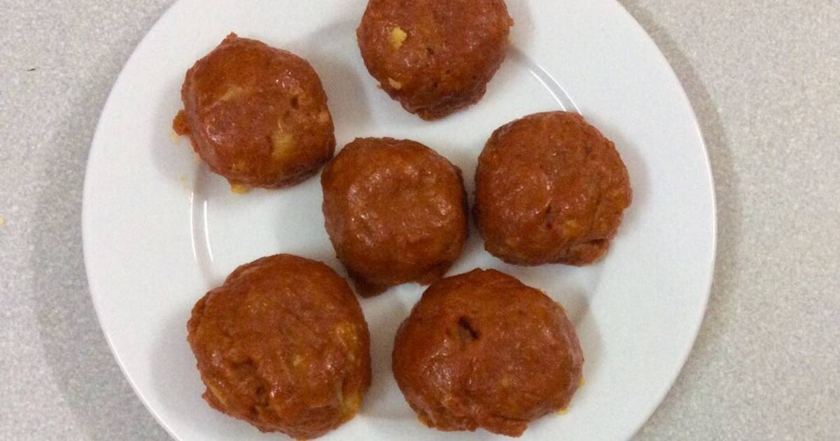 Bánh Khoai Cau và Gấc Sơn Tây