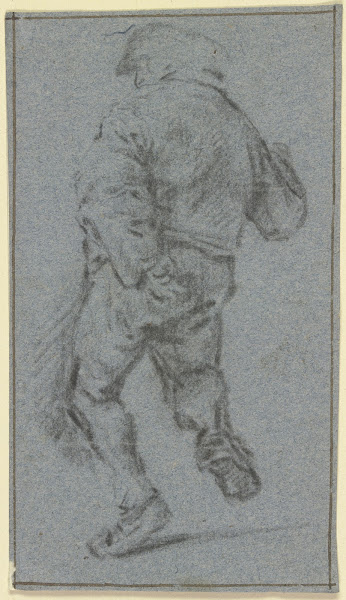 Dancing farmer from behind after 1650  1660