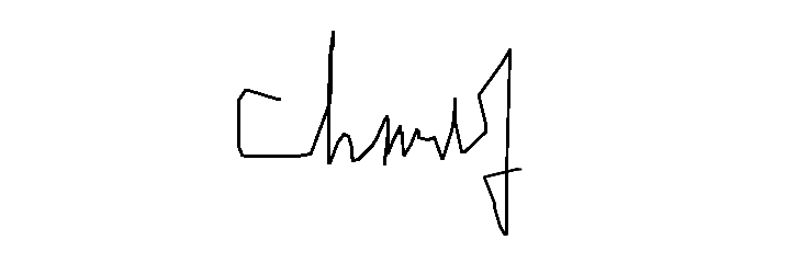 Signature CANDRANGUN, , S.M.