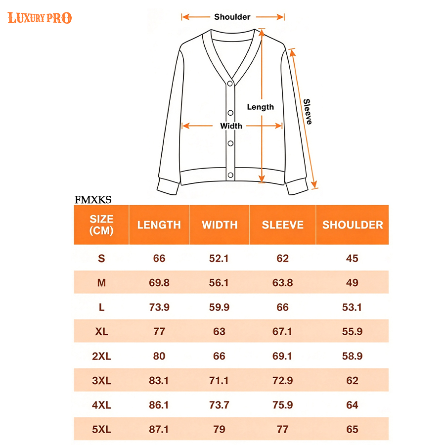 AOP 380G Faux Yarn Cardigan
