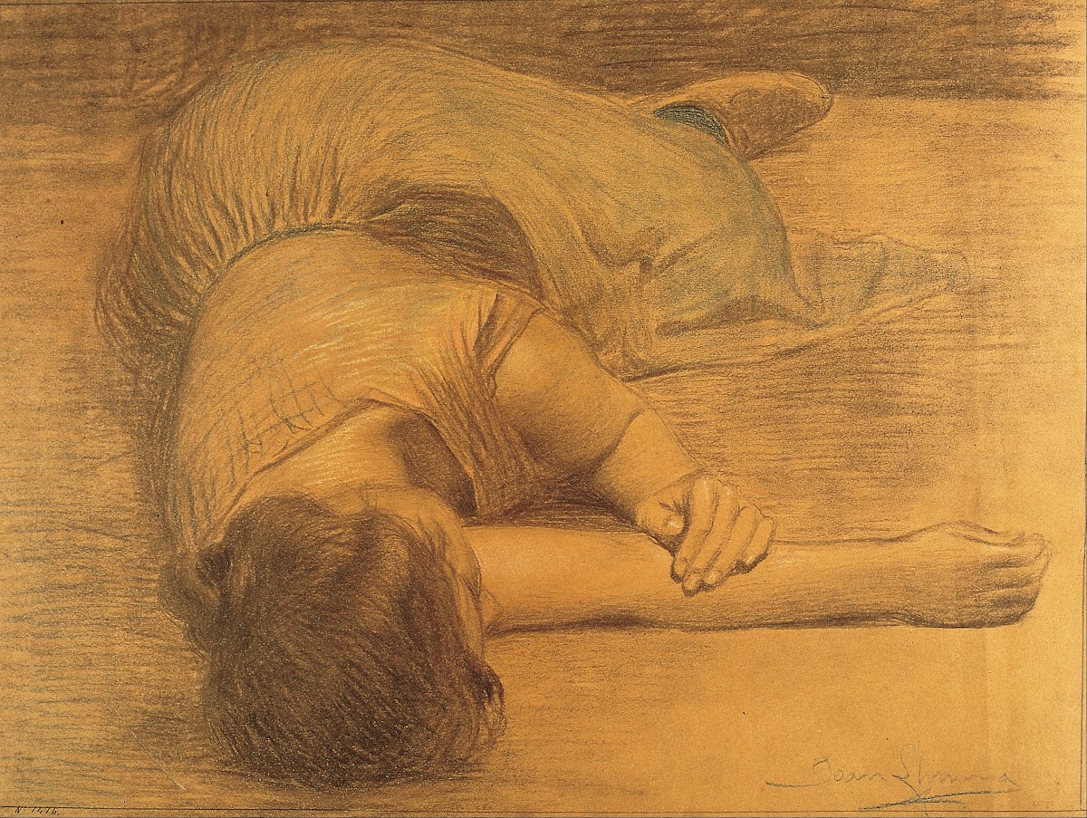 Woman Lying Down circa 1902