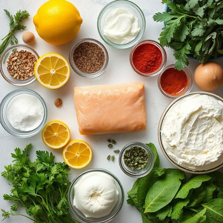 Ingredients for Light and Fluffy Lemon Chantilly Cake Recipe: Easy Homemade Lemon Cake