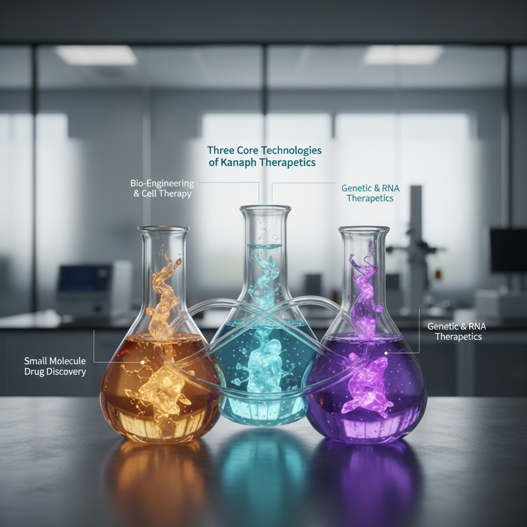 🧪 카나프테라퓨틱스의 핵심 기술 3가지