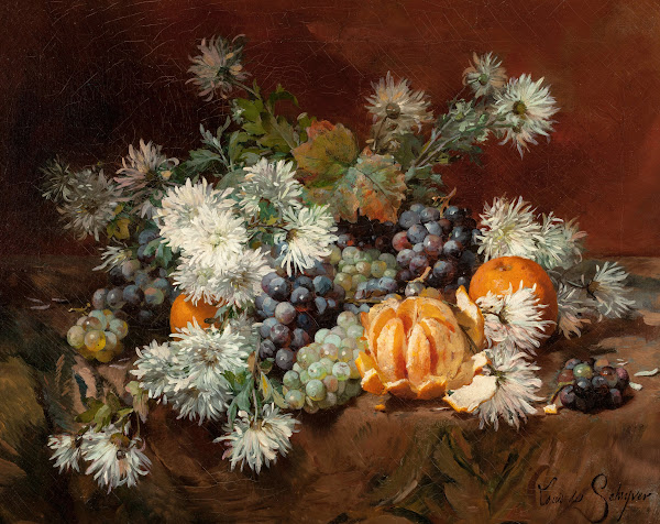 Still Life with Fruits and Flowers