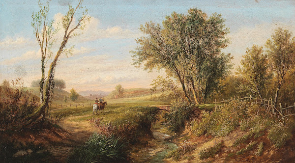Riders in a Vast Landscape