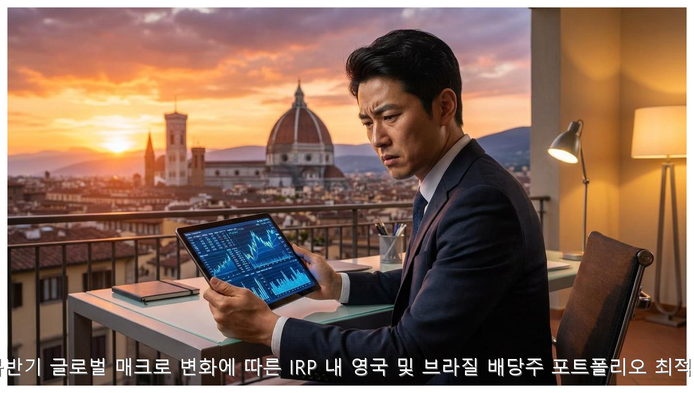 2026년 하반기 글로벌 매크로 변화에 따른 IRP 내 영국 및 브라질 배당주 포트폴리오 최적화 가이드 핵심 안내 및 분석 인포그래픽 (2)