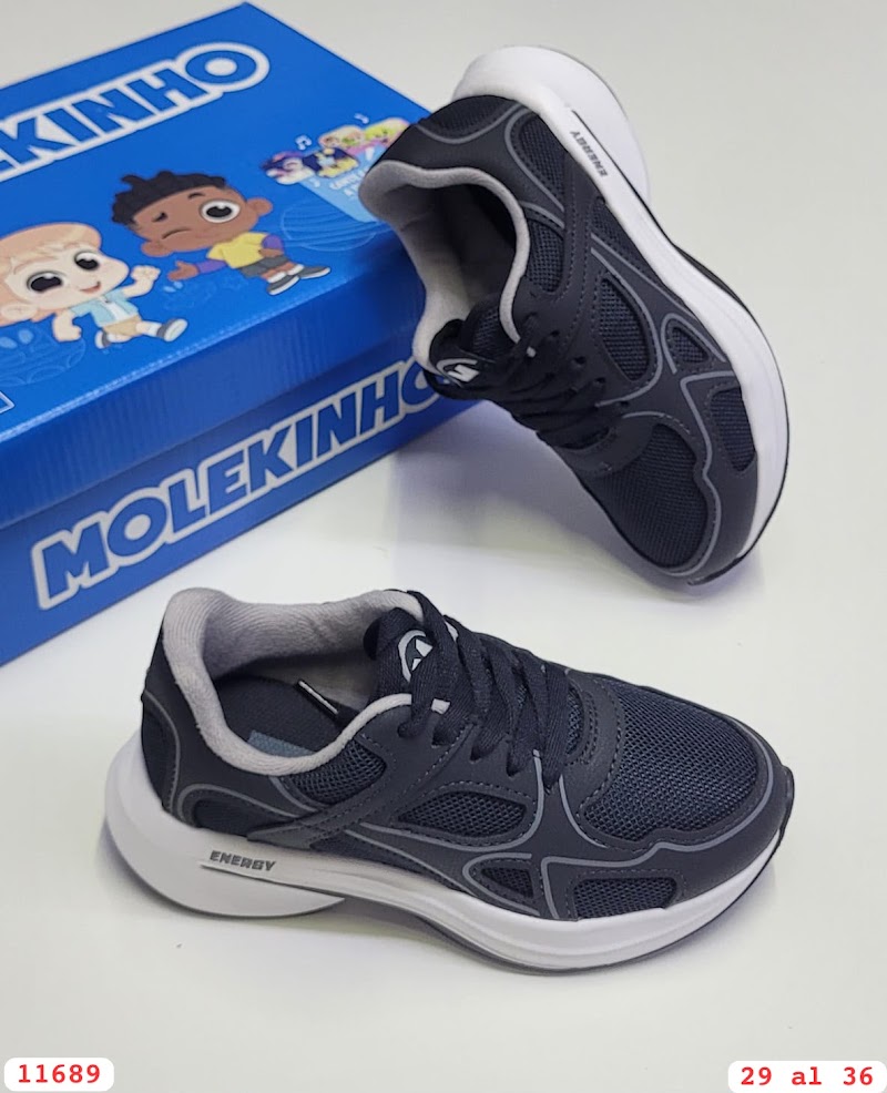 Zapatillas deportivas infantiles con suela Energy
