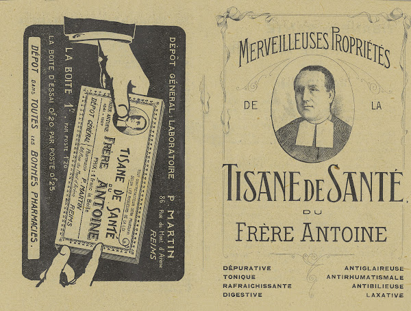 Tisane De Santé Du FrèRe Antoine 1910 1950