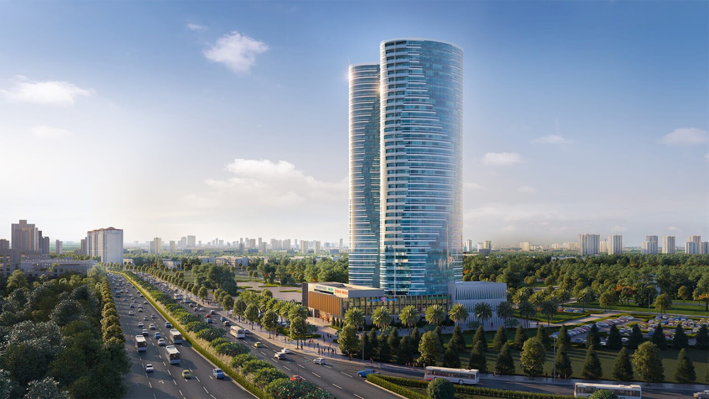 Phối cảnh khối văn phòng KITA Capital Ciputra