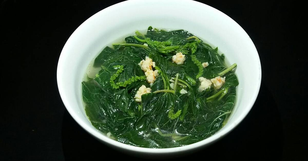 Canh tôm rau dền