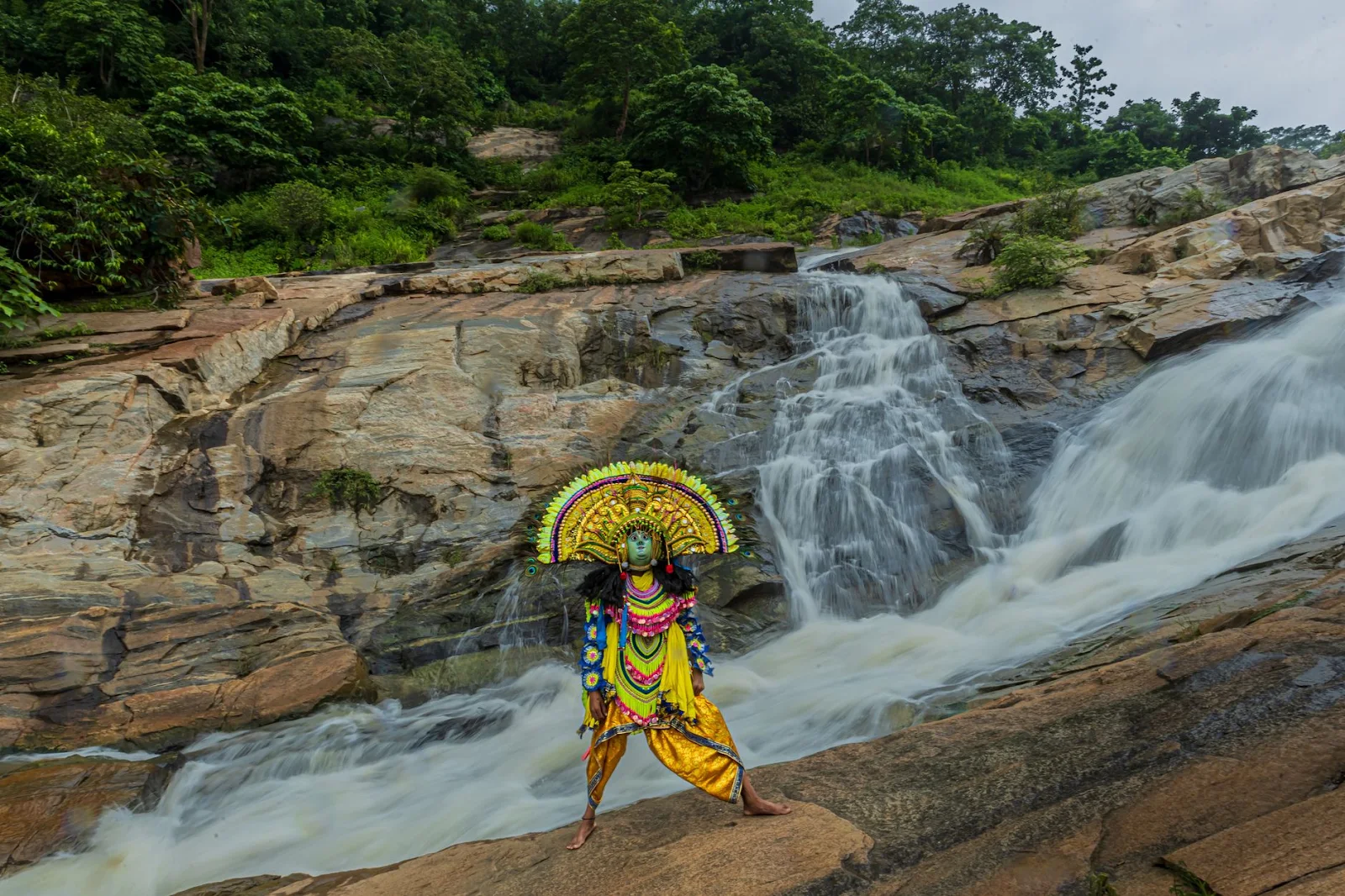 Can we watch authentic Chhau dance performances throughout the year?
