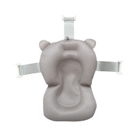 Pillow-mattress Twins stretchable for children's bath grey/beige