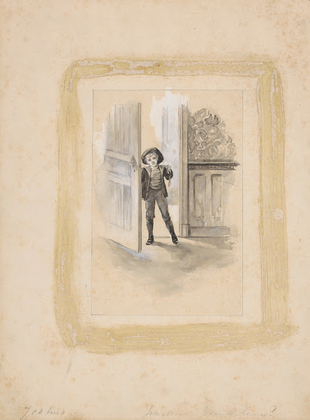 Jongen in een deuropening 1870   1937