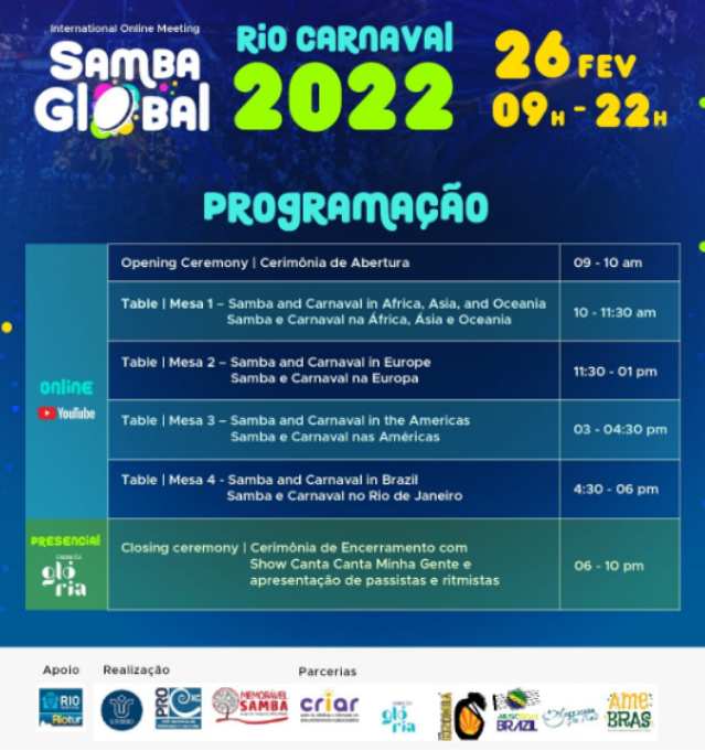 Rio Carnaval Samba Global 2022
