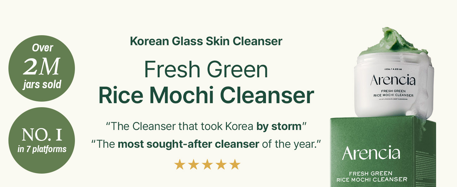 Arencia-Limpiador-Fresh-Green-Rice-Mochi-Cleanser
