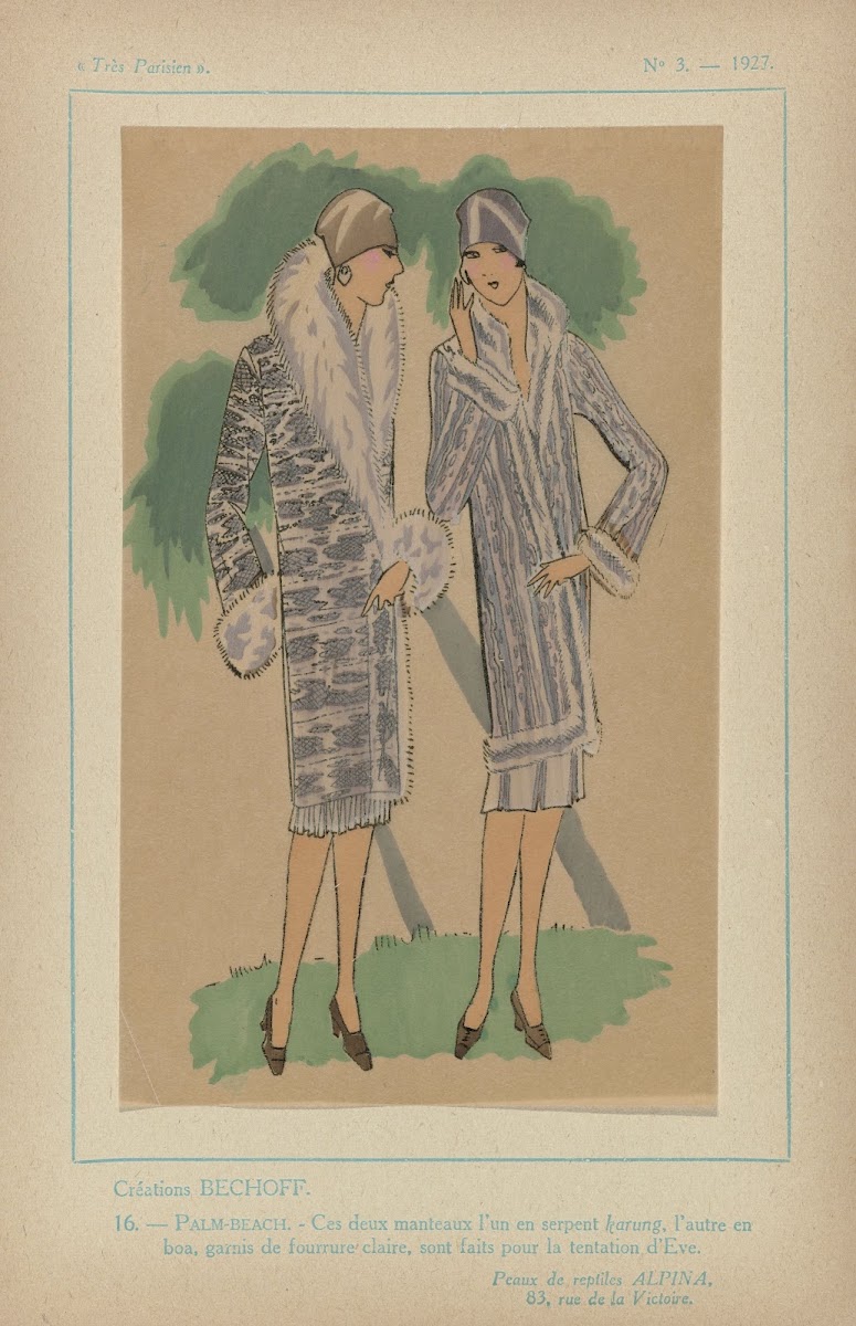 Créations Bechoff  Palm Beach 1927
