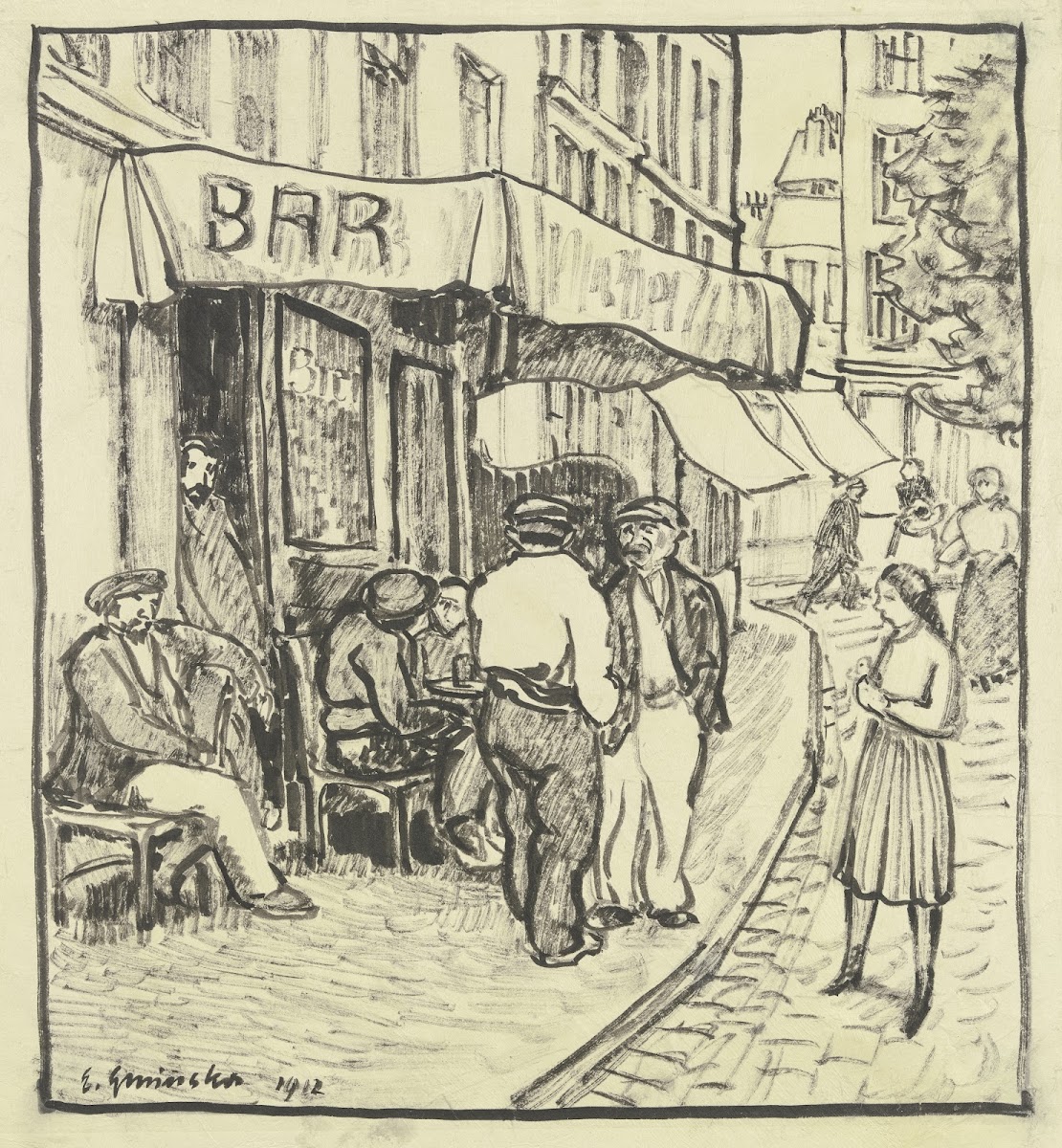 Café in Marseille