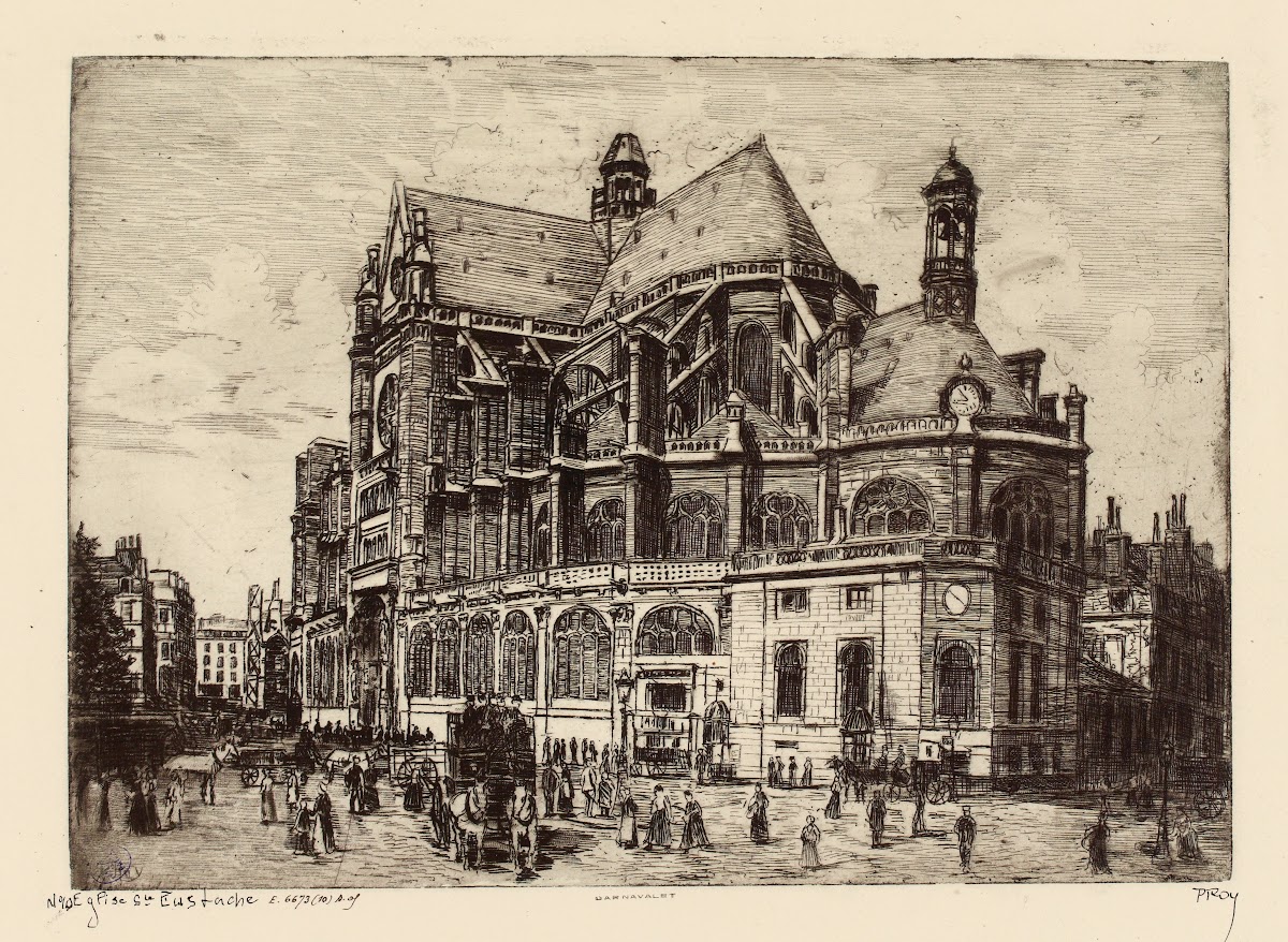 Eglise de Ste Eustache 19th Century