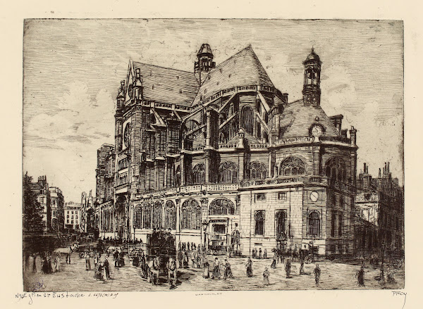 Eglise de Ste Eustache 19th Century
