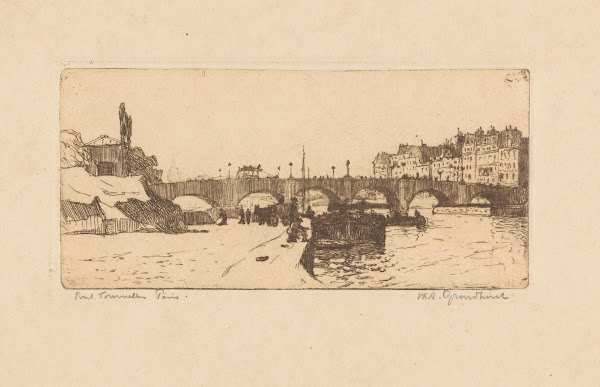 Pont de la Tournelle in Parijs 1888 1934