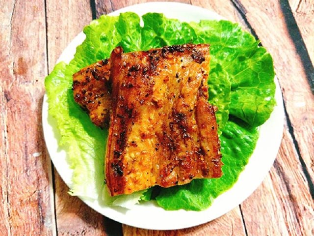 Thịt Ba Chỉ Một Nắng Nướng Thơm