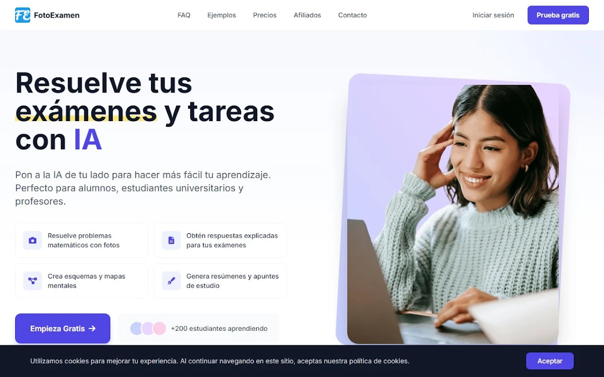 Captura de Fotoexamen
