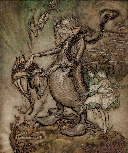 The Fish King and the Dog Fish 1904