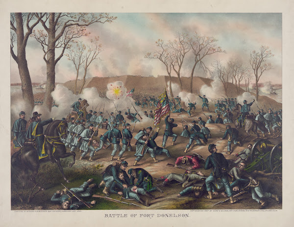Battle of Fort DonelsonCapture of Generals SB Buckner and his army February 16th