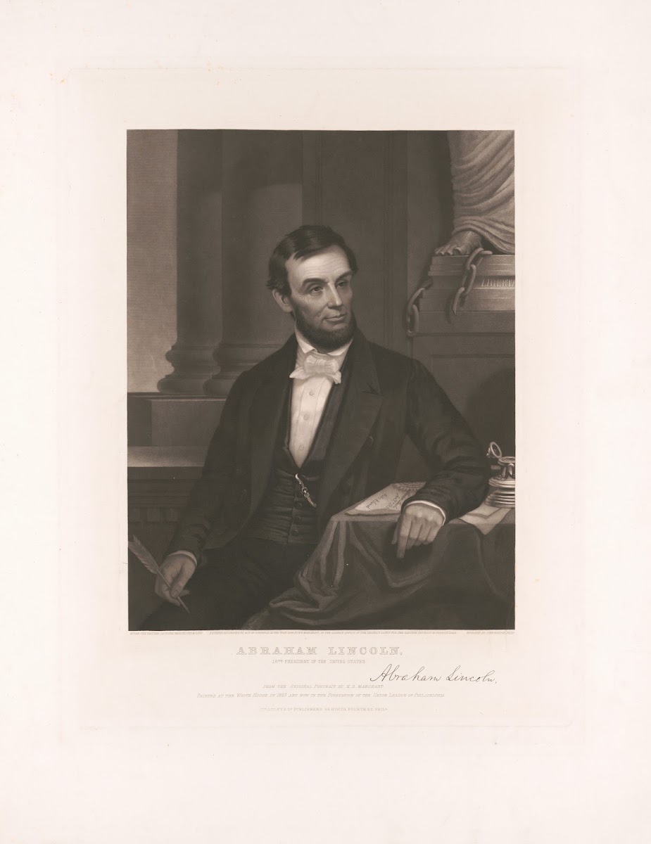Abraham Lincoln  16th president of the United States 19th century