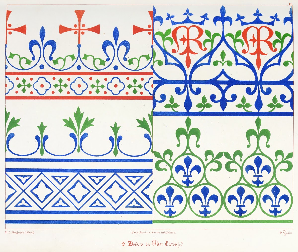 Borders for Altar Cloths 1846
