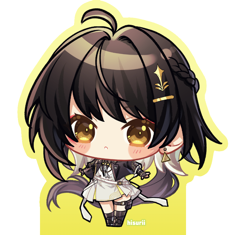 Chibi Stand Block Rover Female by Karbiter ( Hisurii )