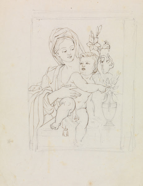 Study of a Woman and Child