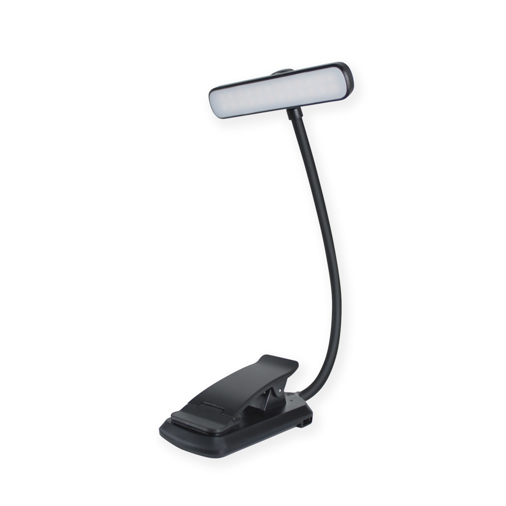 LED-Klemmleuchte mit 24 LEDs und 5 Dimmstufen