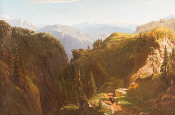 Munich In The Mountains 1862
