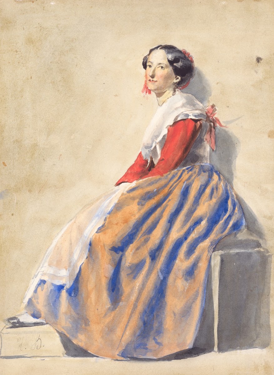Woman from Italy 1851 1853