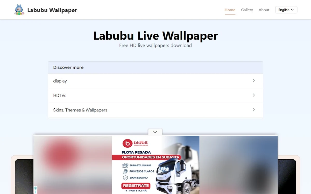 Captura de Labubu live wallpaper
