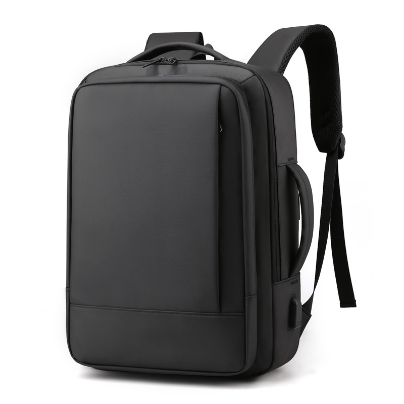 Expandable Business Backpack with USB Charging, 20-35 L