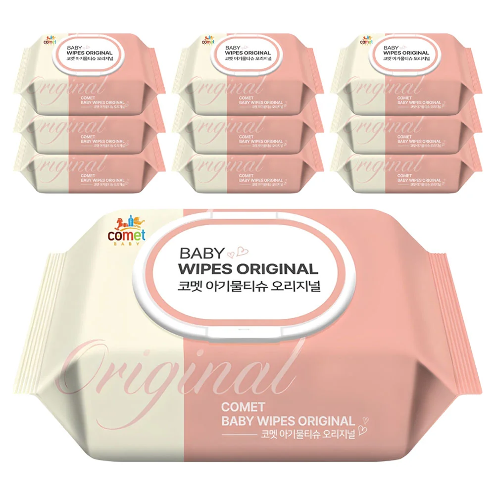 코멧 오리지널 유아용 아기물티슈 6개월째 쓰는 중인데 변함없네요