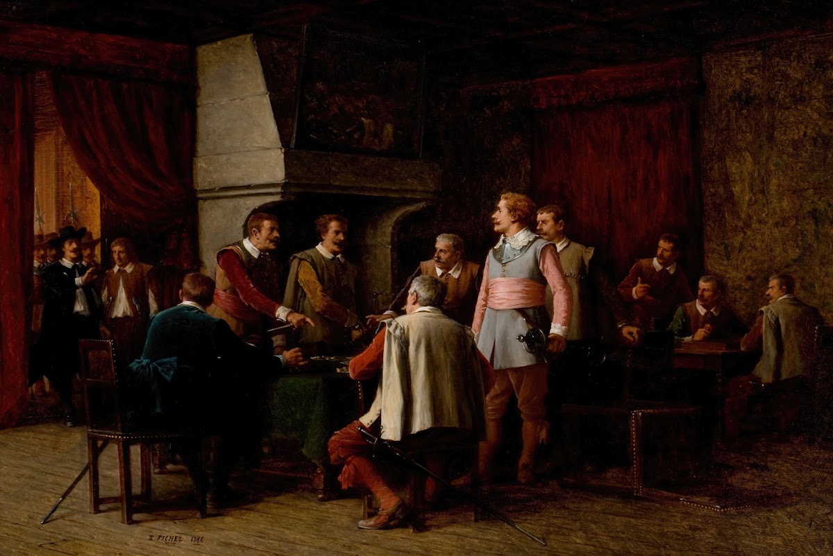 The Gambling Dispute and Challenge 1886
