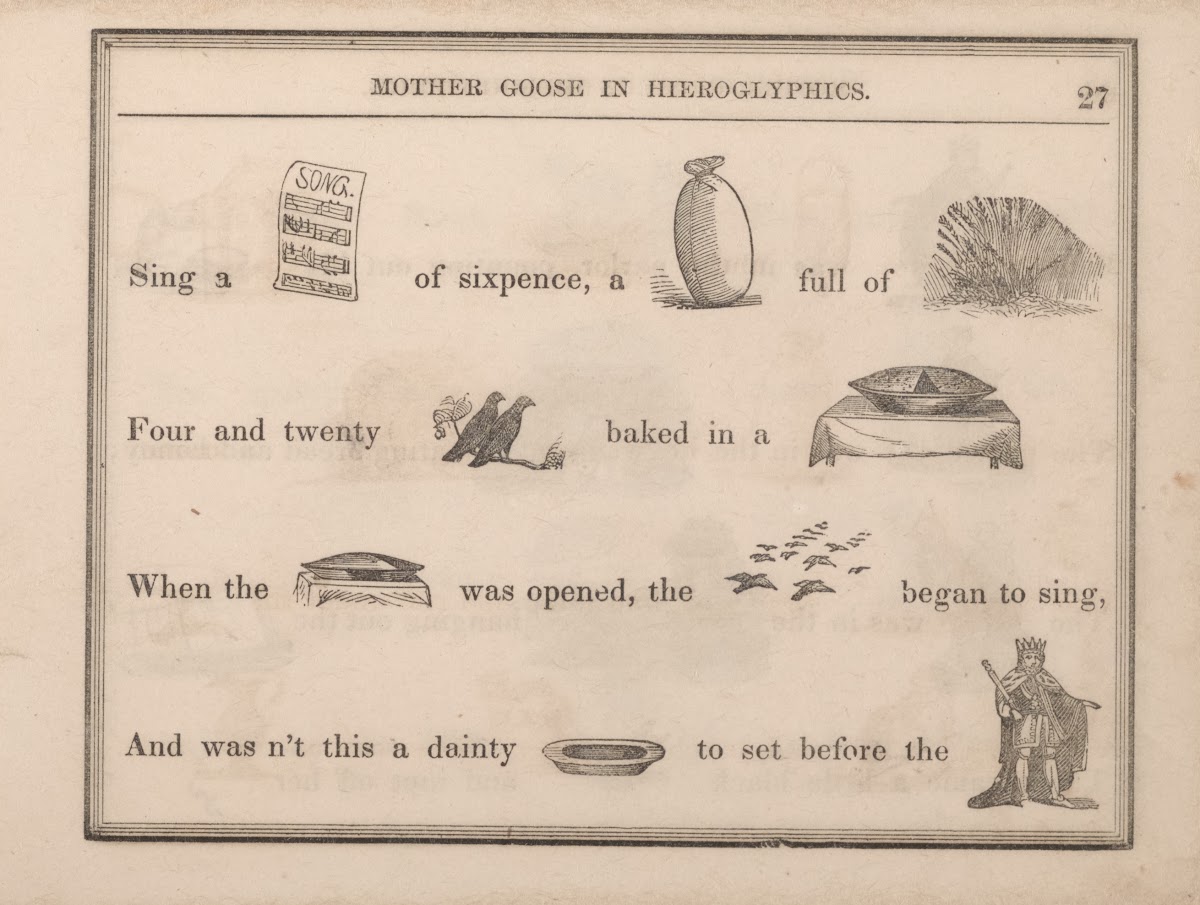 Song Bag Rye Blackbirds Pie Birds Dish King 1855