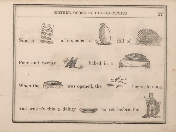 Song Bag Rye Blackbirds Pie Birds Dish King 1855