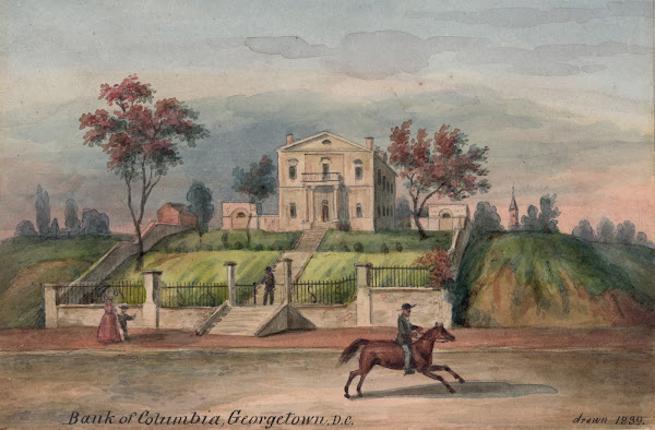 Bank of Columbia Georgetown DC 1839