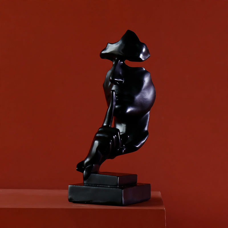 Modern art figure made of resin, decoration