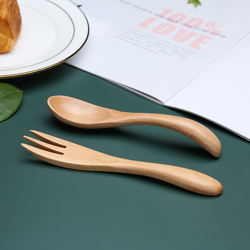 Wooden spoon, natural wood
